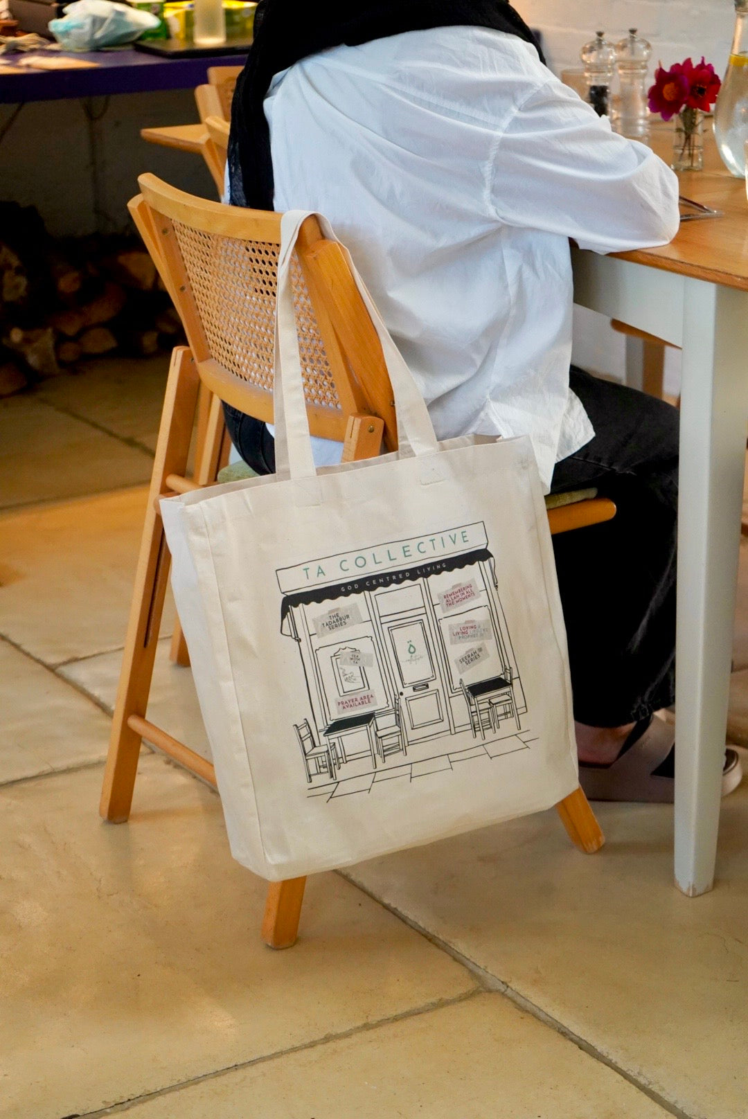 Cafe Front Ta Collective Tote